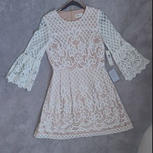 Eliza J white Dress